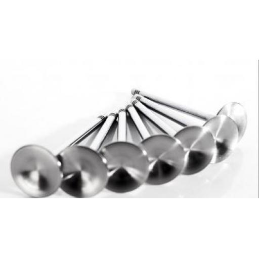 Supertech Inconel Exhaust Valves (standard size) - 3 groove