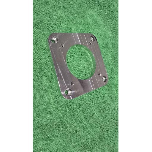 Throttle adaptor plate 80mm Hemi to stock 1.8t throttle-SEM fitment